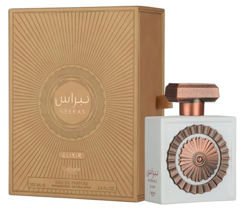 Lattafa Pride Nebras Elixir EDP 100 ml/3.4 Oz – Sweet & Creamy Gourmand Unisex Fragrance with Vanilla, Musk & Sugar Cane